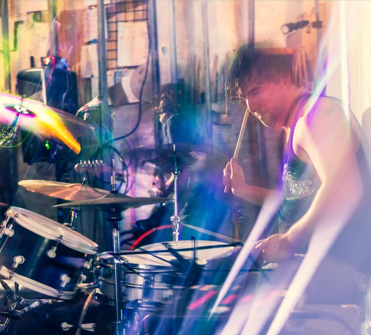 playing with buice at the final show at innerspace atlanta